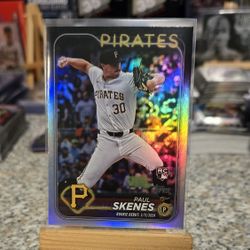 2024 Topps Update Series - Rookie Debut Rainbow Foil #US288 Paul Skenes (RC)