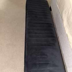 Bedroom Bench Black & Gold 