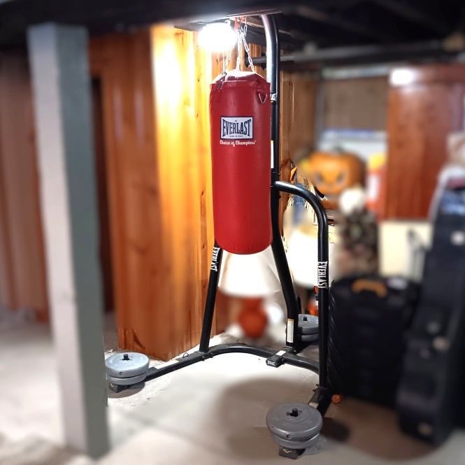 Punching Bag And Stand