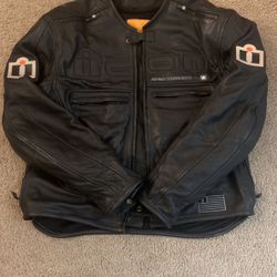 ICON Mens Leather Jacket 