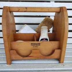 Esquire Footman DeLuxe Shoe Shine Caddy

