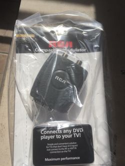 Compact R F modulator