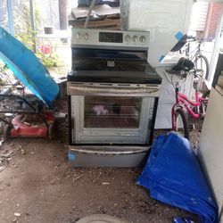 New 5 Eye burner with air fryer