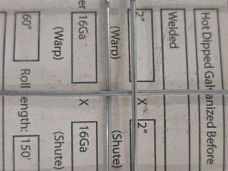 Galvanized wire mesh