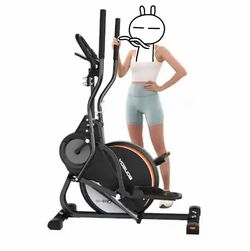 R4） YOSUDA Elliptical Exercise Machine, Compact Elliptical Machine for Home Use 3-in-1 (Elliptical + Cardio Climber + Stair Stepper) Elliptical, 15.5I