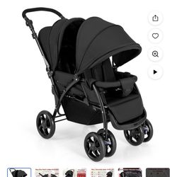 Costway Double Stroller 
