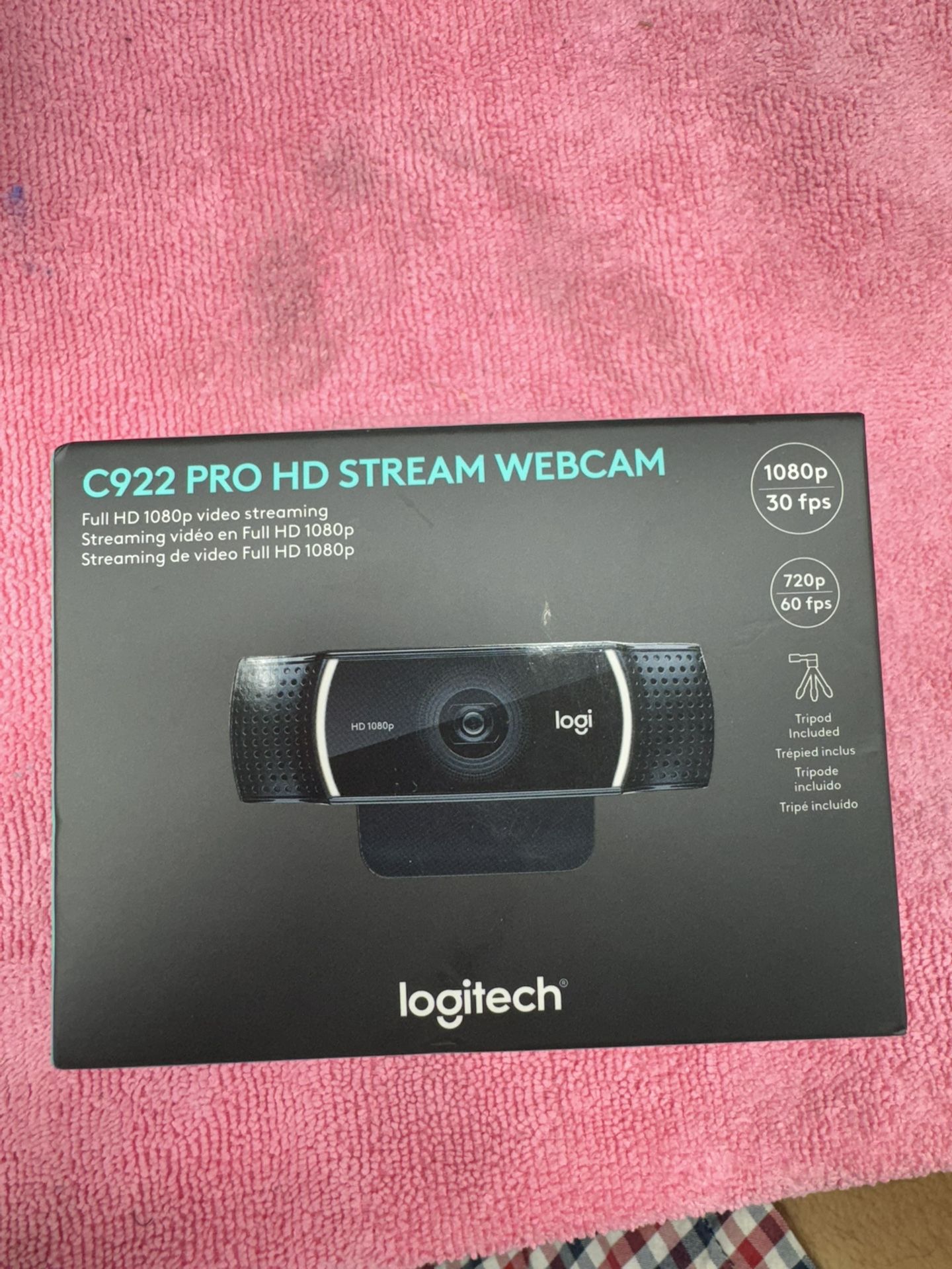 Logitech C922 Pro Hd Streaming Webcam Always Only $40