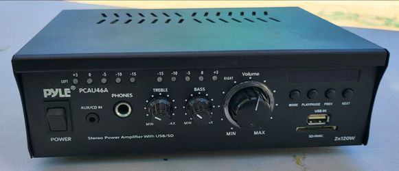 Pyle PCAU46A Stereo Power Amplifier!