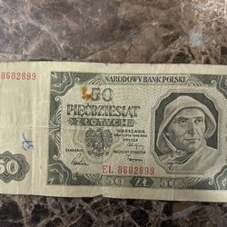 Vintage Banknote Poland 1948