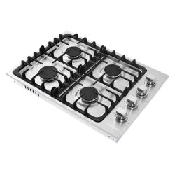 New Open Box 30" Stainless Steel Drop-In Gas Cooktop