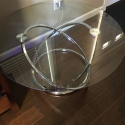 Glass Living Room Coffee Table 