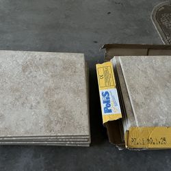 20- 13”x 13” Ceramic Floor Tiles