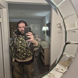 BAPE full Zip Up camouflage Sweatshirt