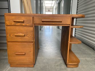 Wood desk