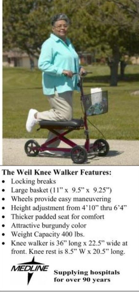 Medline Knee Walker/Scooter