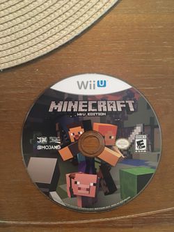 Nintendo Wii U Minecraft Wii U edition