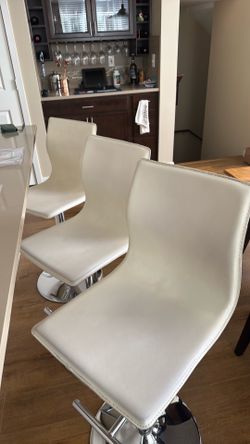 Adjustable bar stools all 3.      $60