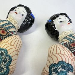 Each Avon Heirloom, Porcelain And Fabric Doll Vintage