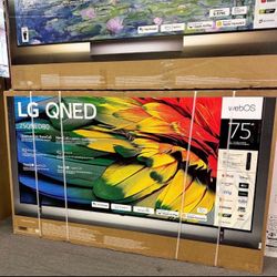75” LG QNED80 4K UHD Smart Tv 