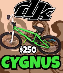 DK CYGNUS BMX 20" BIKE