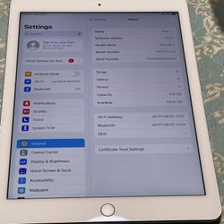 iPad Air 2 WiFi Only 128gb In Pristine Condition 
