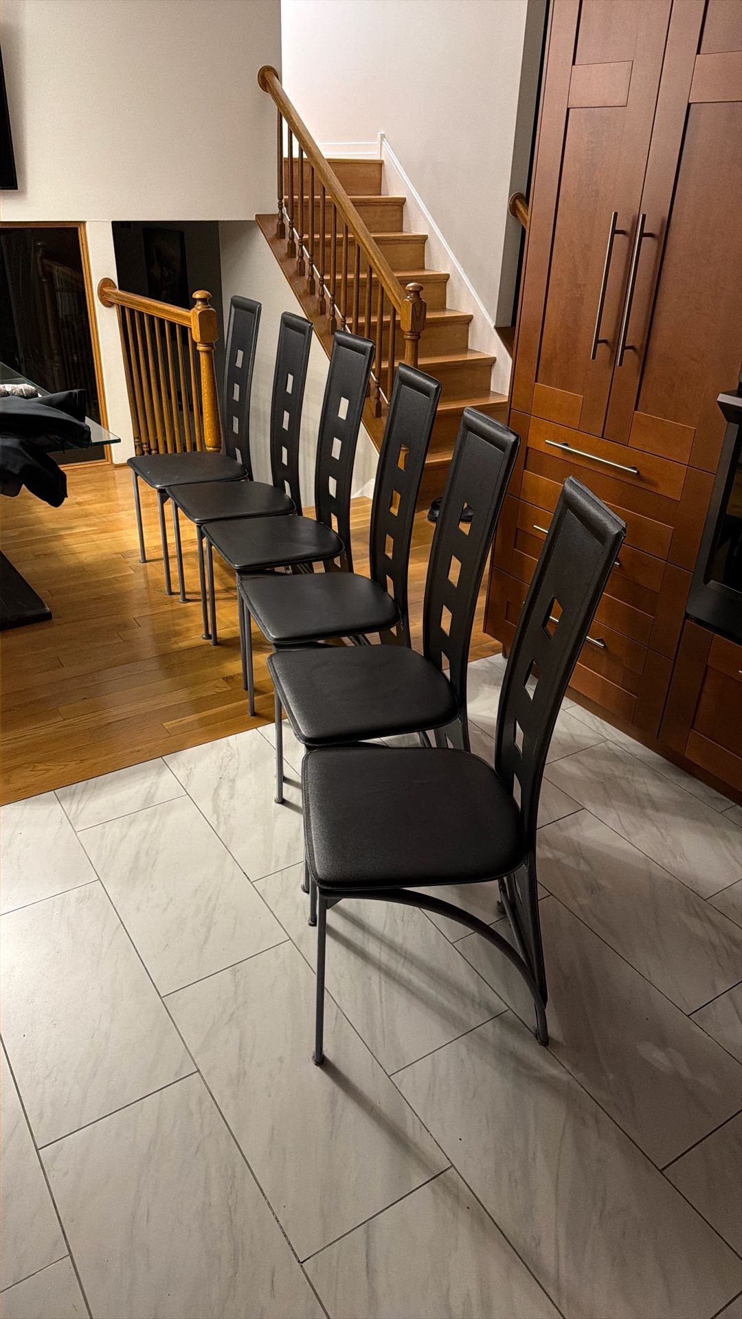 6 Kitchen Contemporary Chairs