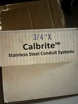 CALBRITE Stainless Steel Electrical Fittings