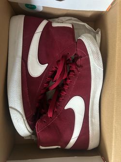 Maroon Nike blazers