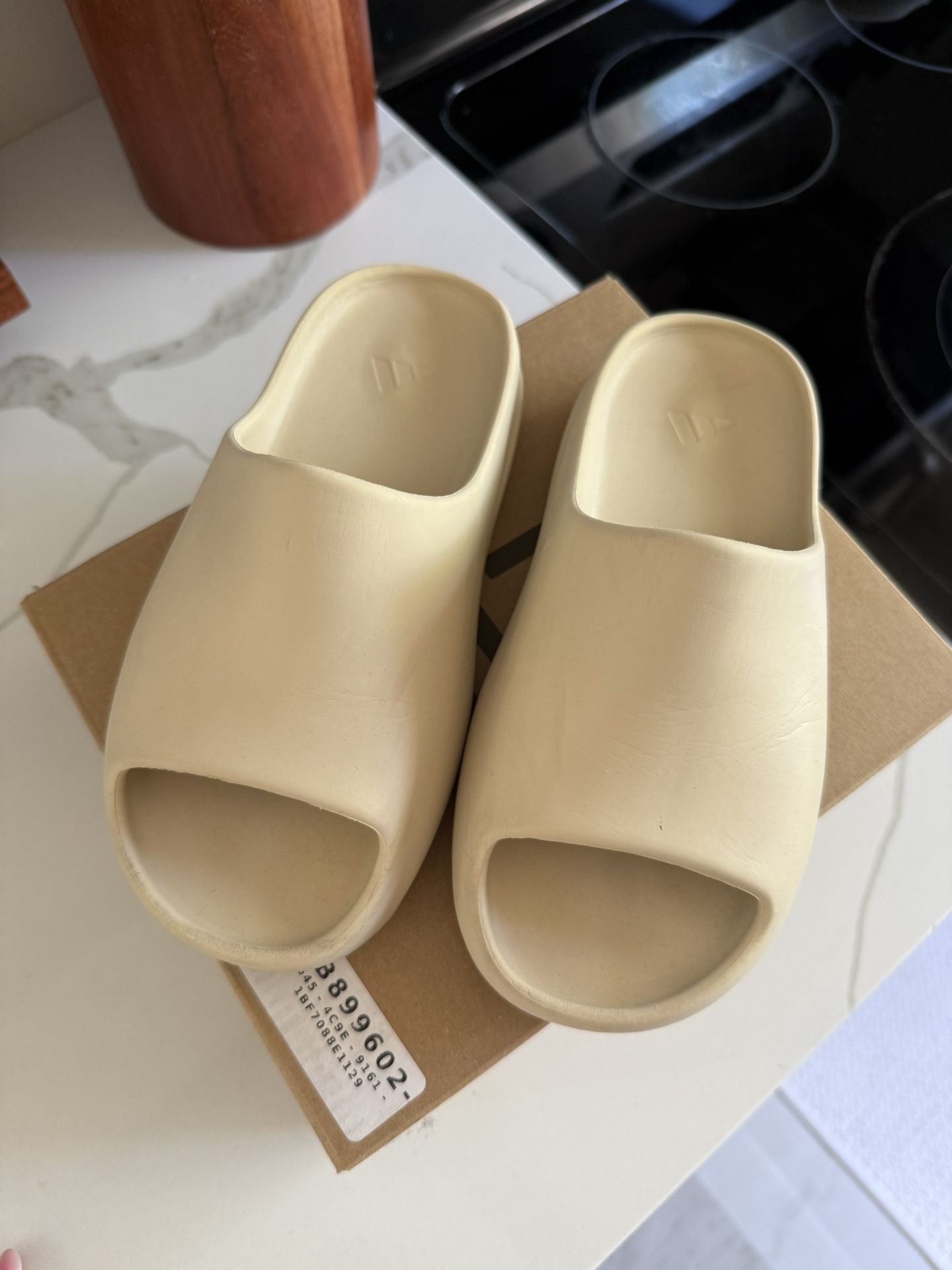 Kids Yeezy Slides Bone Size 3