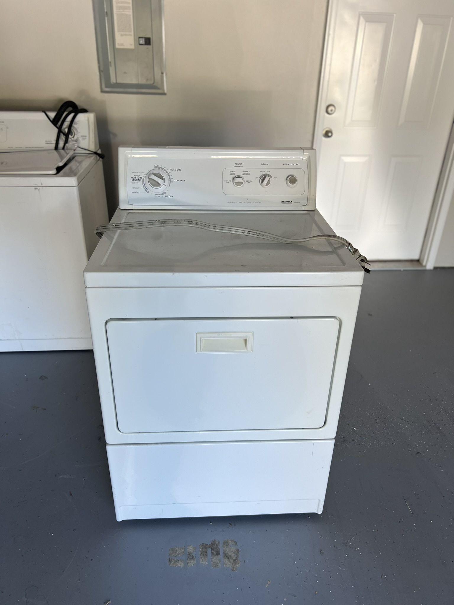 Front Loading dryer.