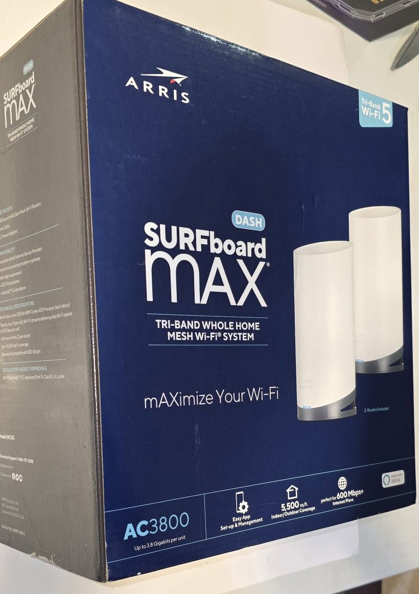 ARRIS Surfboard mAX Tri-Band Mesh System WC4S