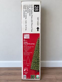 6.5 Ft Pre-Lit Christmas Tree