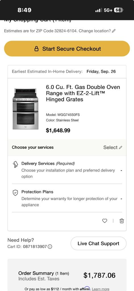 Brand New Refrigerator, Stoves An Cooktops