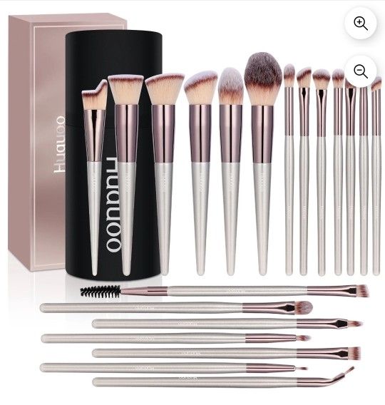 SET DE 20 BROCHAS  DE  MAQUILLAJE/20-PIECE  MAKEUP  BRUSH  SET 