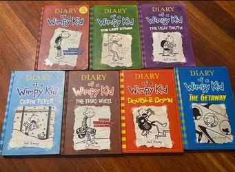 Diary of a Wimpy Kid 7-Book Hardcover Set