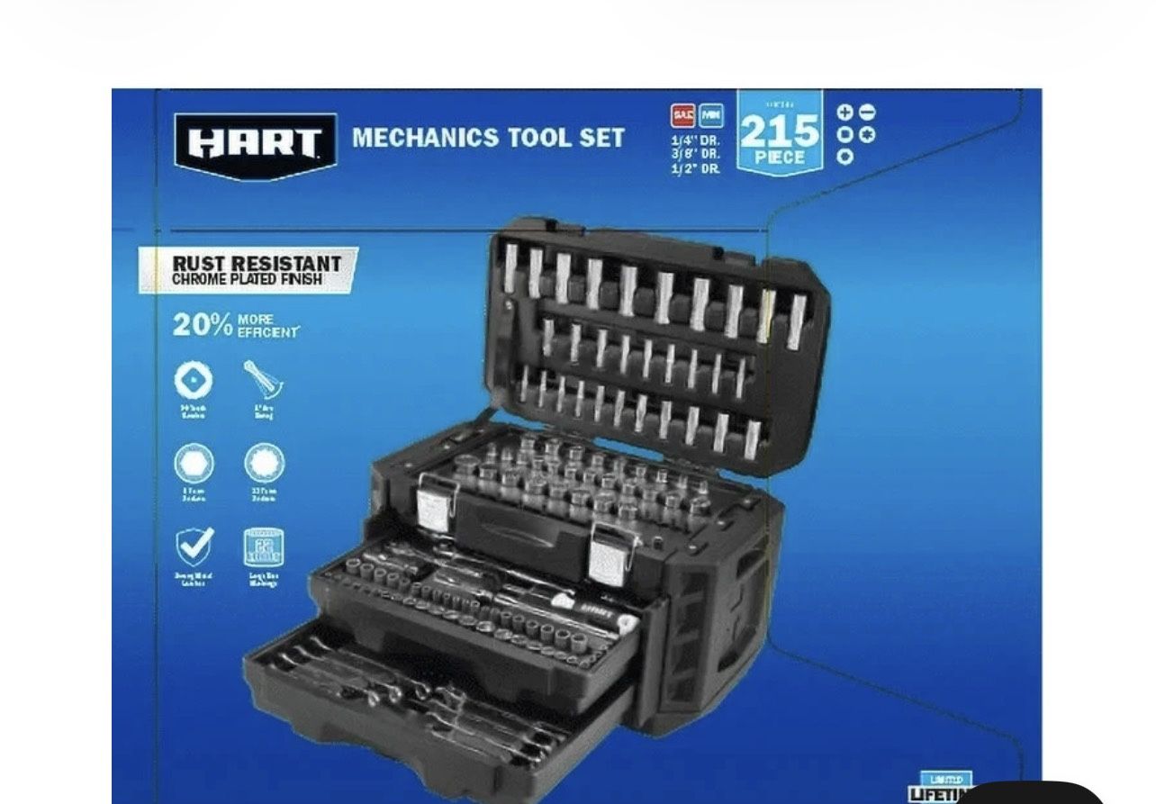 Hart 215 Piece Tool Set