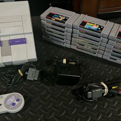 Super Nintendo System Mega Bundle 