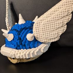 Full Sized Lego Mario Kart Blue Spike Shell