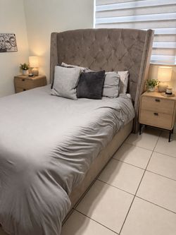 Queen bed frame