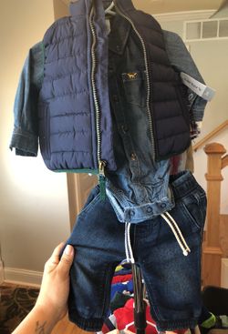 Toddler Denim blue outfit