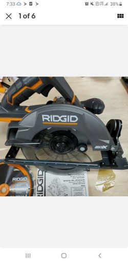 New Ridgid 18V Circular Saw Anniversary Edition