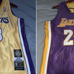 Mitchell & Ness Kobe Bryant Los Angeles Lakers Reversible Jersey