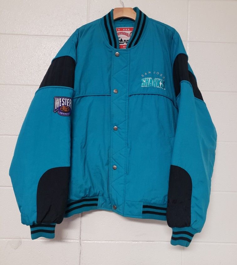 Vintage Nutmeg Campri San Jose Sharks Jacket