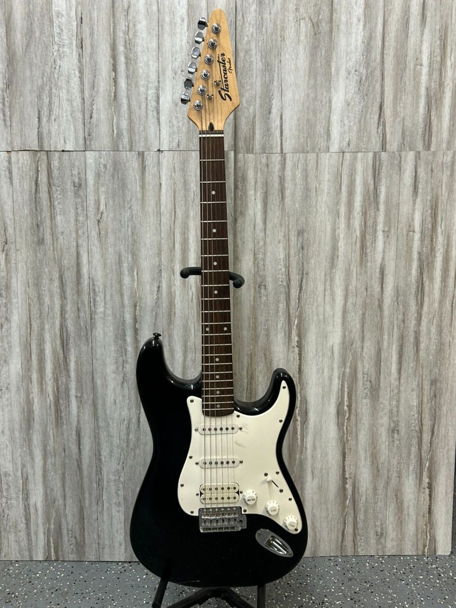 Fender STARCASTER Black and White Solid Body Electric Guitar (PO1020303)