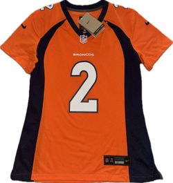 Nike Denver Broncos #2 Patrick Surtain II Orange Jersey Women’s Sizes New