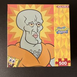 Aquarius SpongeBob SquarePants: Handsome Squidward  500pc 19" x 14" Puzzle New
