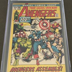 The Avengers 100 CGC 9.4 Hulk Black Panther Marvel Captain America