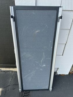 Compact telescoping dog ramp