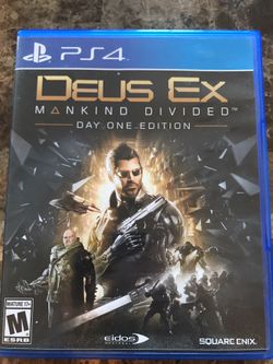PS4 Deus Ex Mankind Divided: Day One Edition