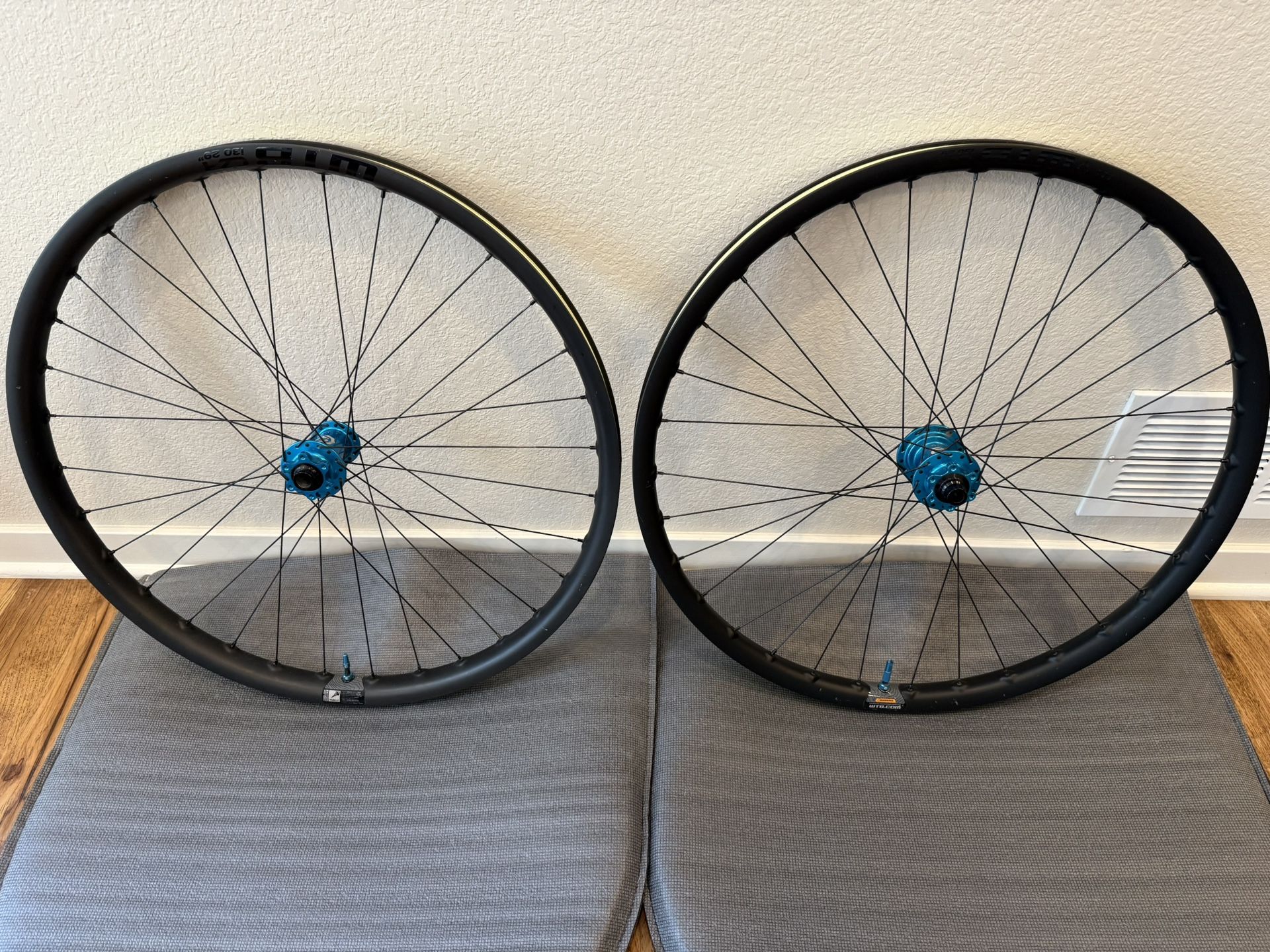 29” WTB 32 hole Carbon Rims with i9 hubs (110x15; 12x148)
